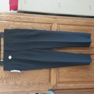 Flexslax NWT Men's Black Dress Pants 36x29 Perma-Press Polyester Wool Blend